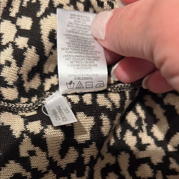 Leopard Print Cowl Neck Sweater - Picture 14 of 14